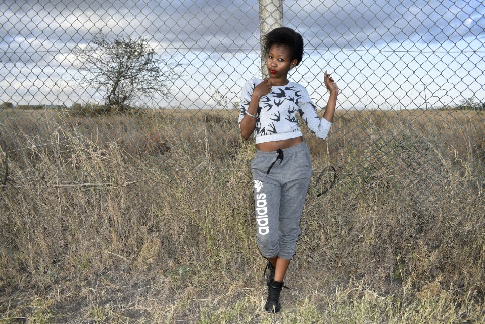 Fence female sexy