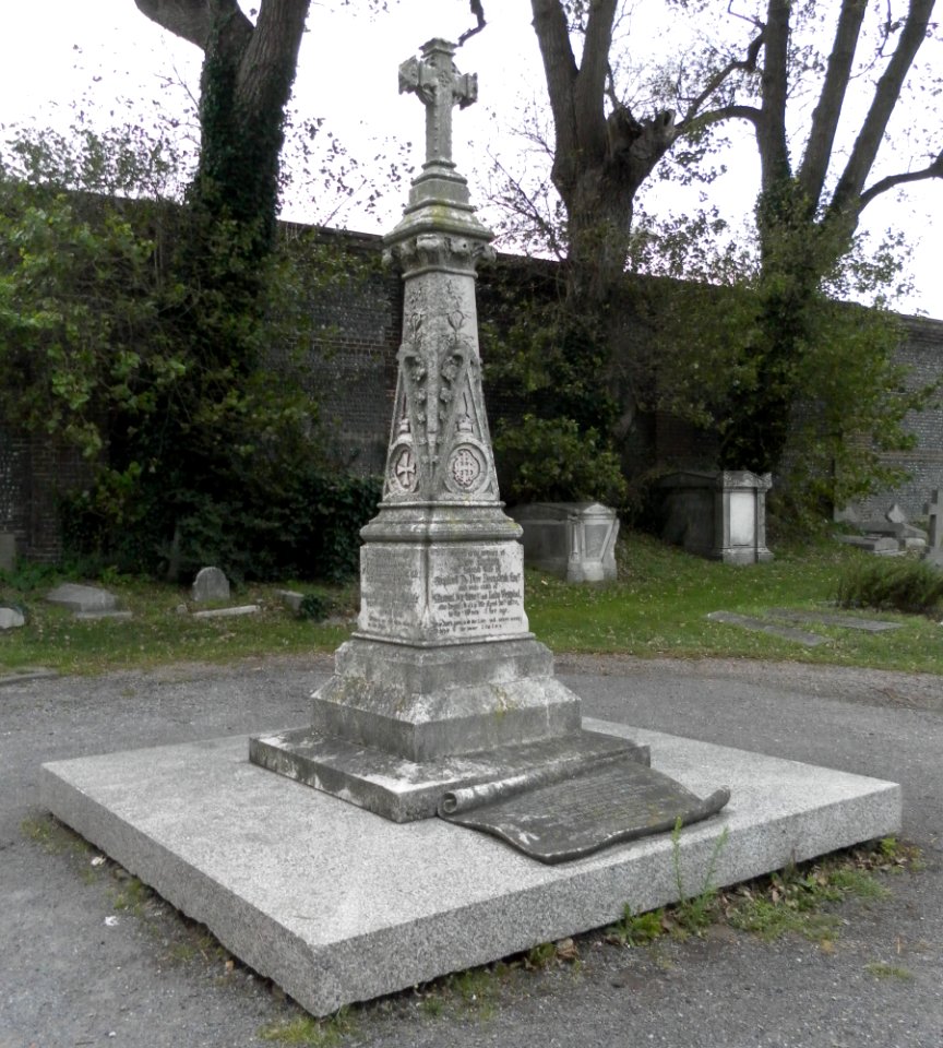 Memorial at St Andrew's Church, Church Road, Hove (September 2011)