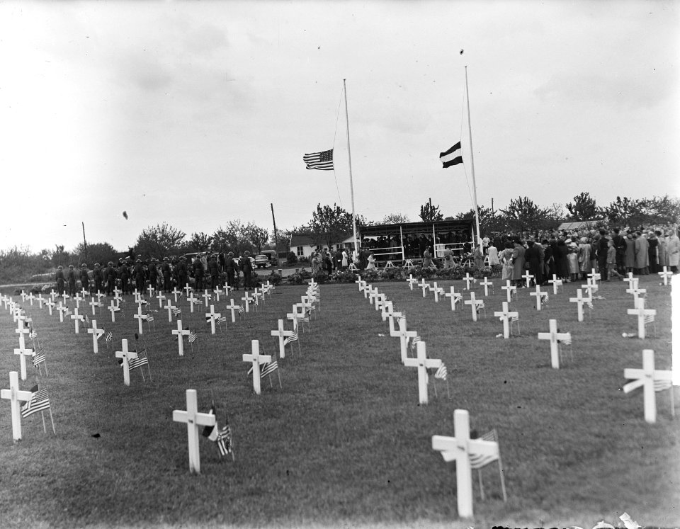 Memorialday op Margraten, overzicht, Bestanddeelnr 903-9836