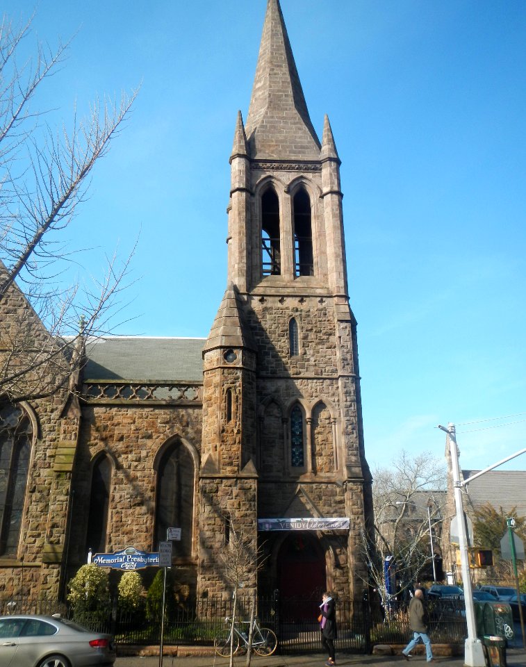 Memorial Presby Ch 7th Av Park Slope sun jeh