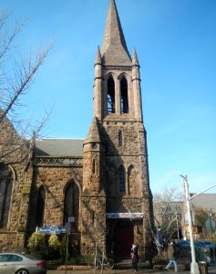 Memorial Presby Ch 7th Av Park Slope sun jeh
