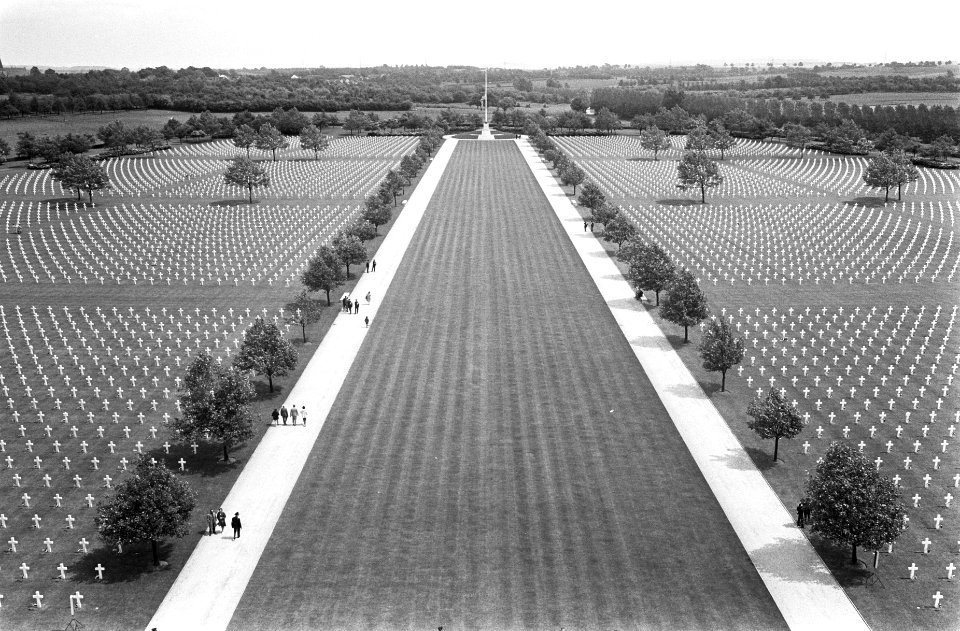 Memorial Day op Margratens erebegraafplaats de begraafplaats, Bestanddeelnr 922-4732