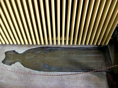 Memorial brass, Hellingly 01