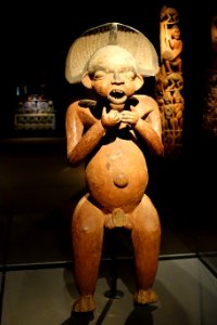 Memorial figure for a king or dignitary, Cameroon, Bangu, 19th century AD, wood - Ethnological Museum, Berlin - DSC02206