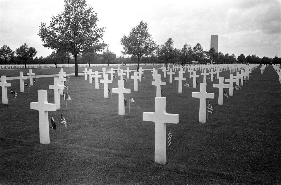 Memorial Day op Margratens erebegraafplaats de begraafplaats, Bestanddeelnr 922-4735