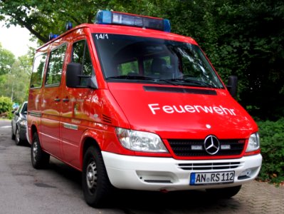 Mercedes Sprinter, Feuerwehr Petersaurach, Grenzlandmeisterschaften 2014, bild 4