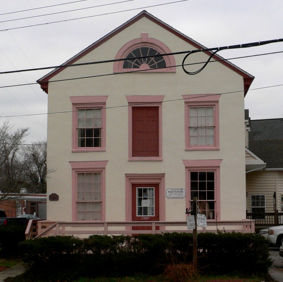 Mercantile Bldg (Accomac VA) from WSW 1
