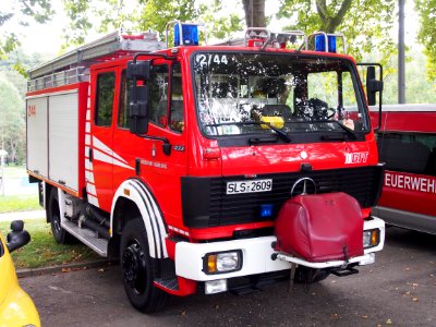 Mercedes 1222, Freiwillige Feuerwehr Kreisstad Saarlouis, Unit 2-44, Grenzlandmeisterschaften 2014, bild 1