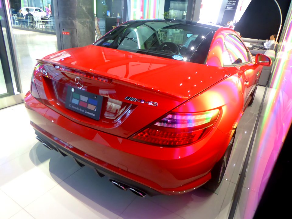 Mercedes-AMG SLK55 (R172) rear