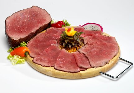 Roast beef meat fresh