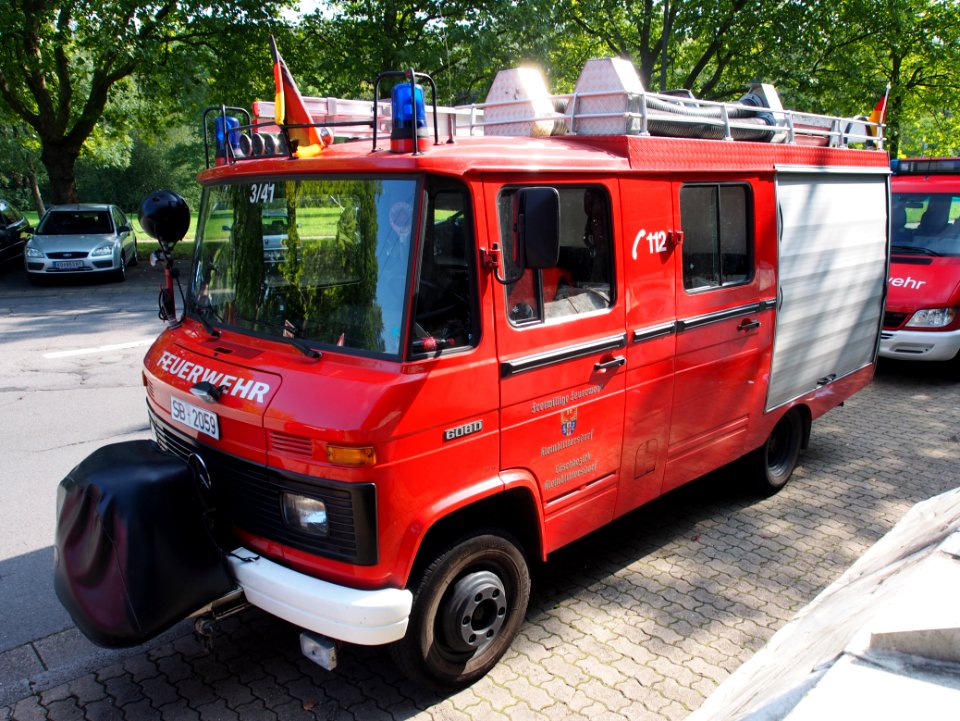 Mercedes 608D, Freiwillige Feuerwehr Kleinbittersdorf, Unit 3-41, Grenzlandmeisterschaften 2014, bild 6