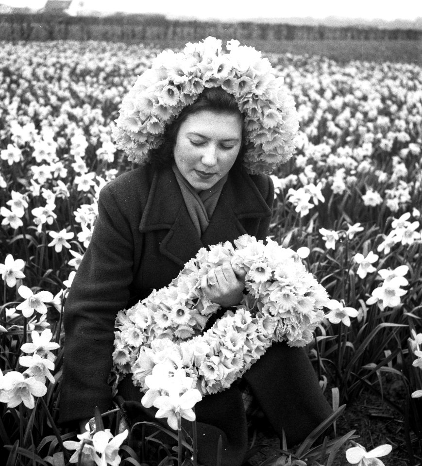 Meisje met narcissenhoed, Bestanddeelnr 904-5286