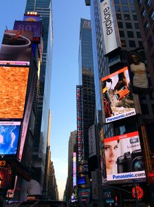 New york city manhattan square photo