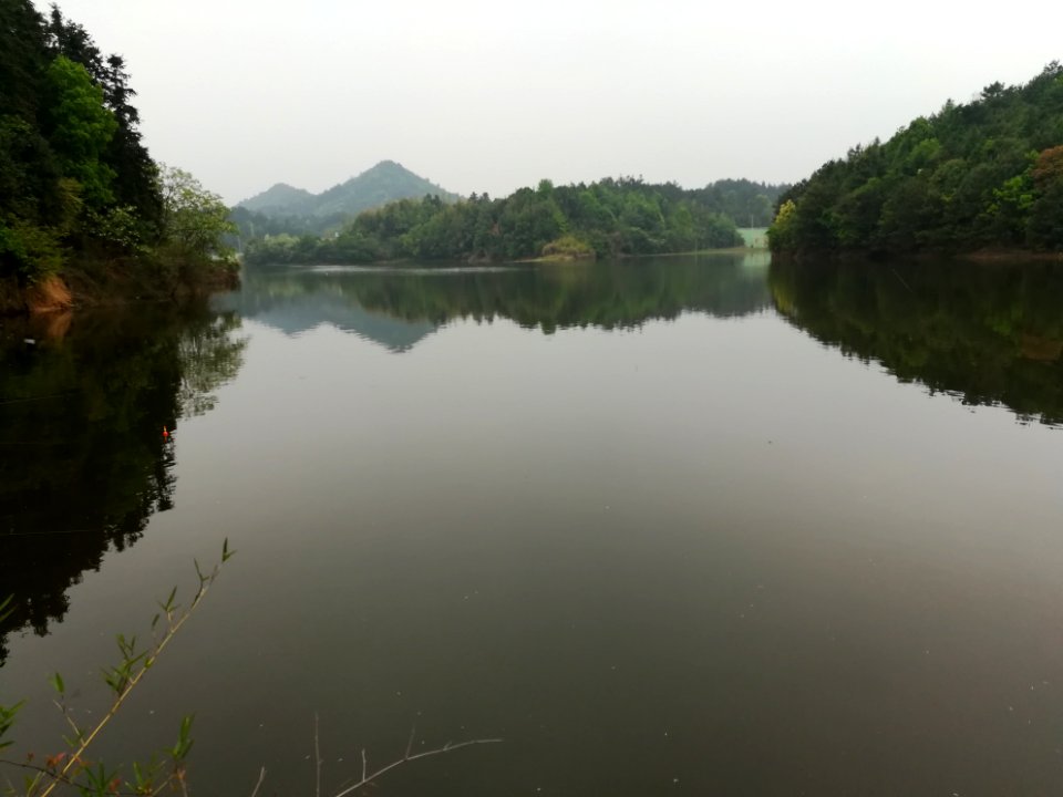 Meihua Reservoir in Liushahe Town of Ningxiang, Hunan, China4