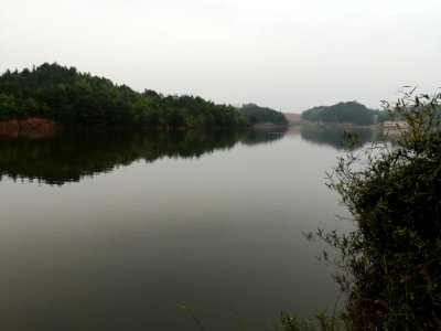 Meihua Reservoir in Liushahe Town of Ningxiang, Hunan, China2