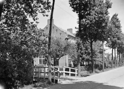 Meisjesschool, lanen, bomen, Sint Anthonis, Bestanddeelnr 165-0015