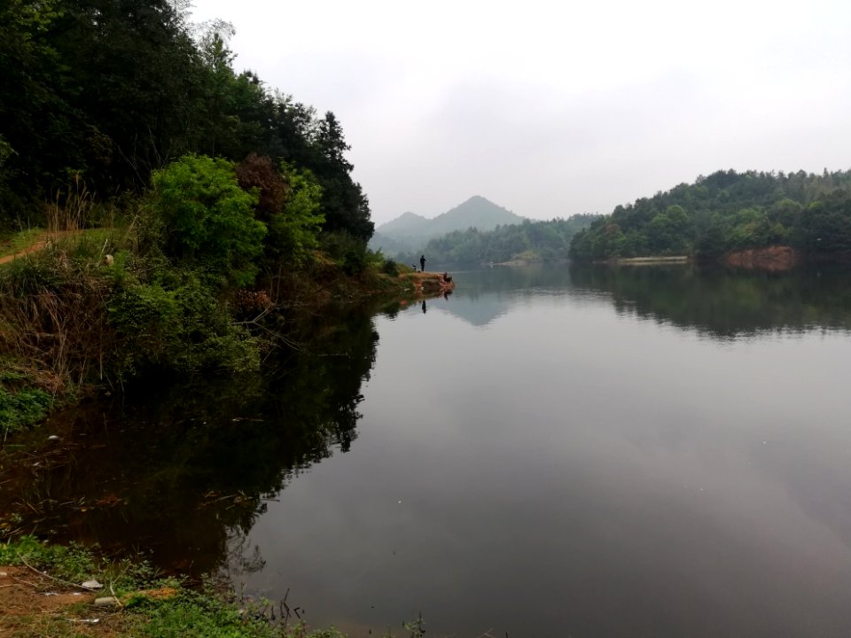 Meihua Reservoir in Liushahe Town of Ningxiang, Hunan, China5