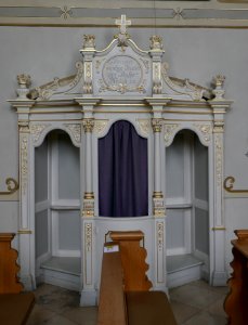 Meiste - St. Ursula - Beichtstuhl