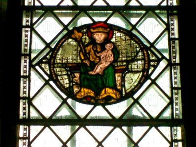 Medieval glass, Kemsing 1
