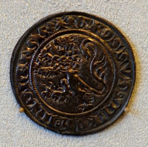 Meissner Groschen, Mark Meissen, 14th century - Bode-Museum - DSC02605