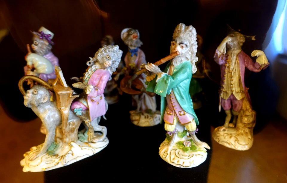 Meissen Monkey Band - Musei Capitolini - Rome, Italy - DSC05948