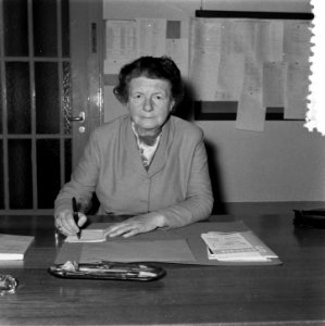 Mej. W. G. Kernkamp , directeur 5-jarig HBS voor meisjes G. van der Veenstraat A, Bestanddeelnr 907-8303