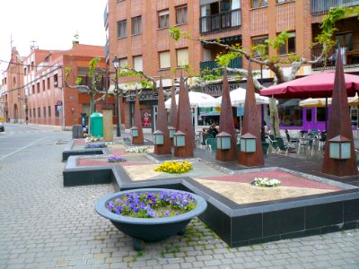Medina del Campo - Plaza del Pan, Monumento a la Semana Santa Medinense 3