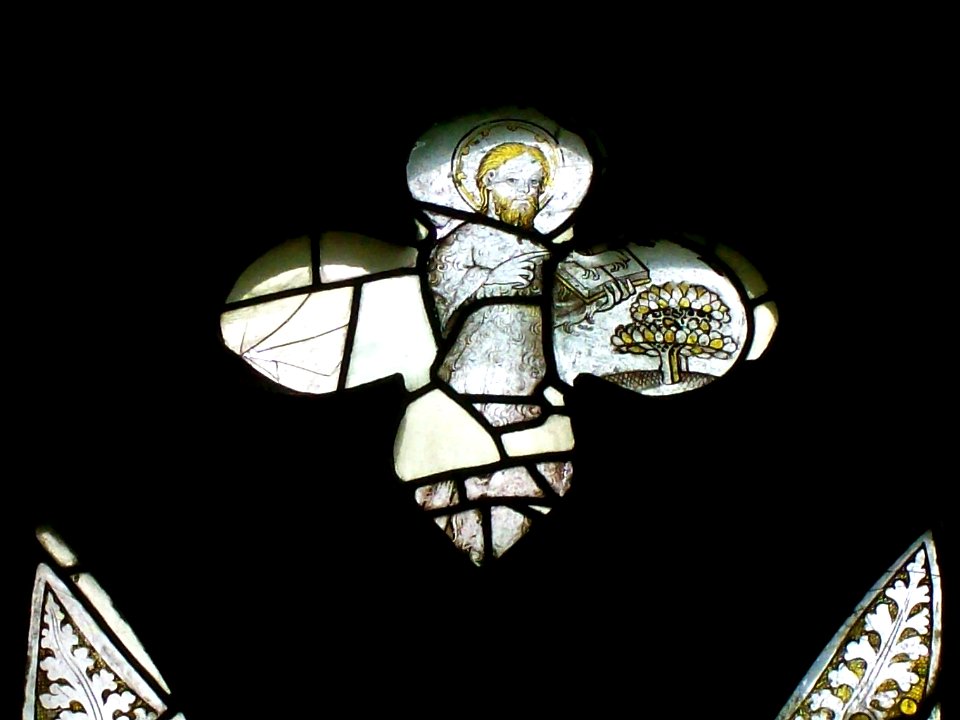 Medieval glass, Kemsing 2
