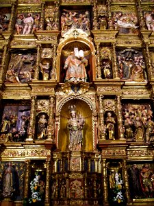 Medina del Campo-Colegiata de San Antolin 34-Retablo Mayor