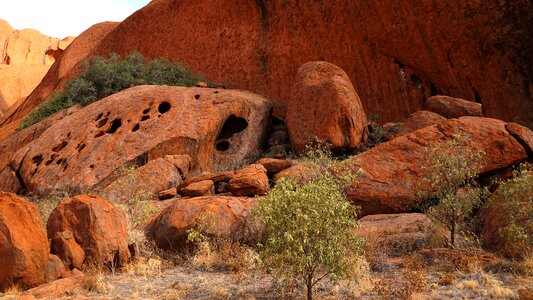 Uluru places of interest rust photo