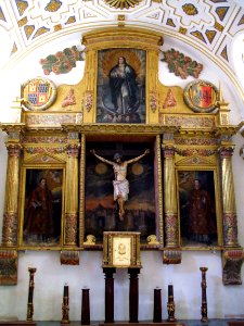 Medina del Campo-Colegiata de San Antolin 21-Capilla del Santo Cristo photo