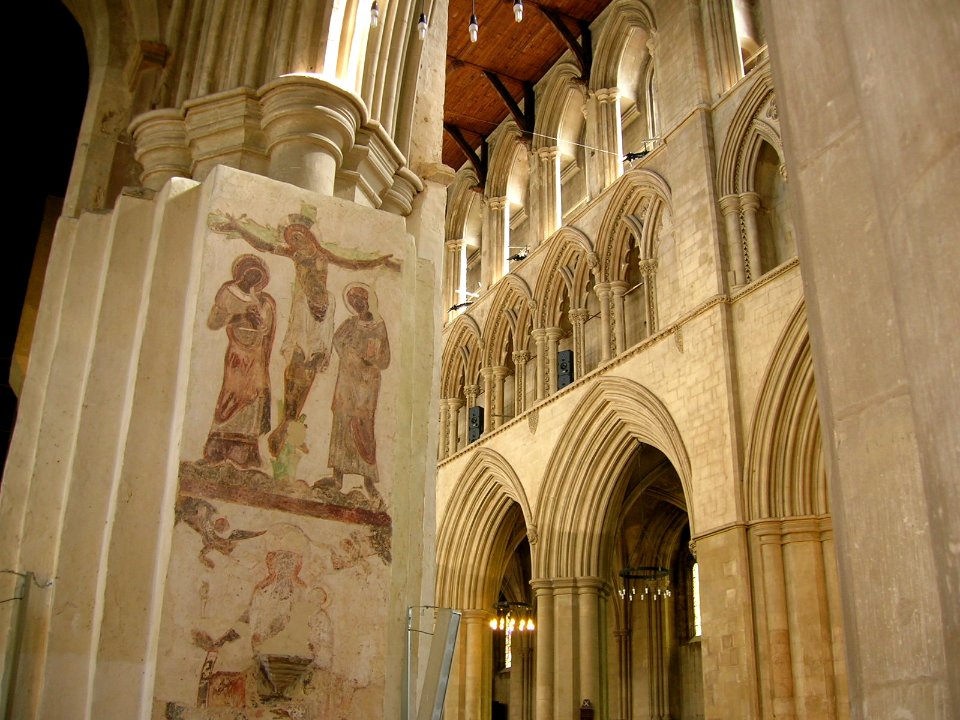 Medieval mural, St. Alban's