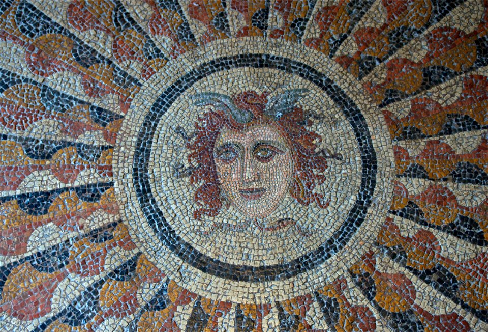 Medusa mosaïc Rhodes