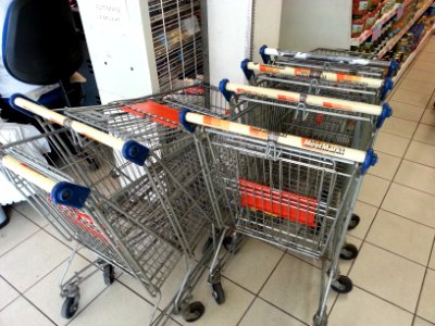 Meermarkt winkelwagens