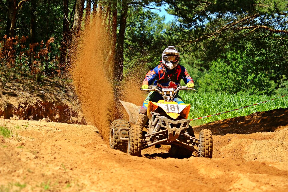 Cross enduro motocross ride