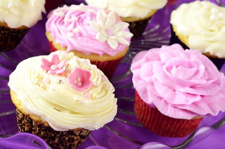 Cupcake icing frosting photo