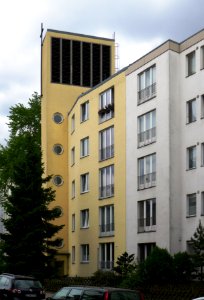 Melanchthonkirche (Berlin-Kreuzberg) Treppenhaus im Turm