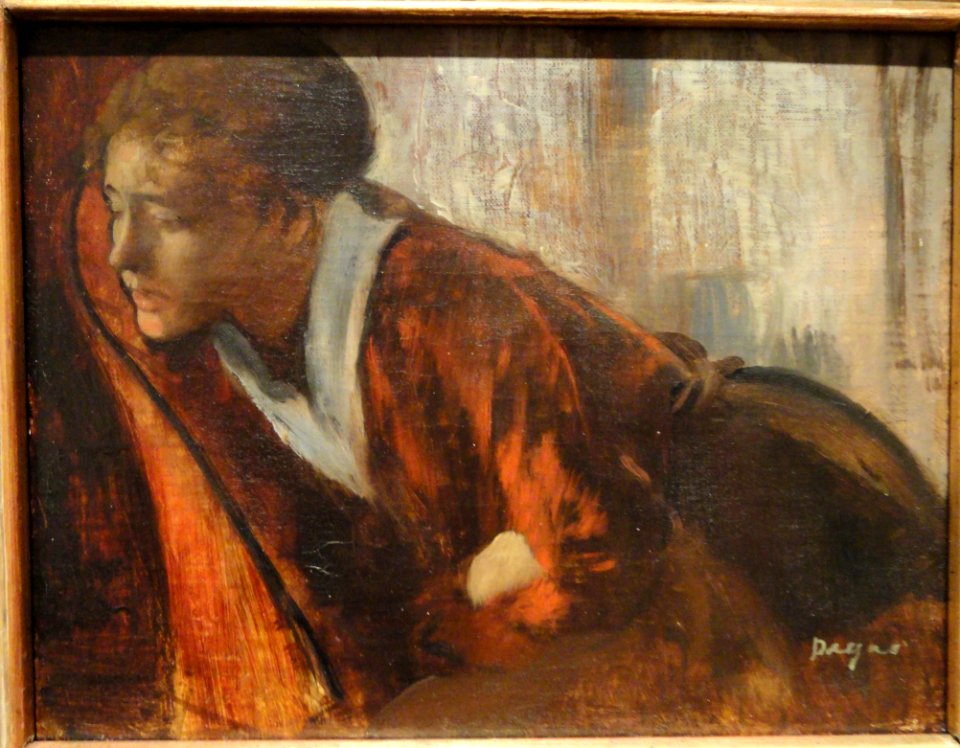Melancholy, Edgar Degas, late 1860s - Phillips Collection - DSC04769