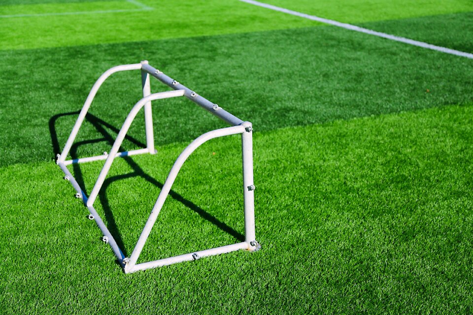 Campus playground lawn