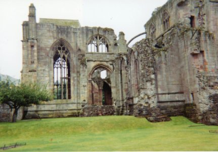 Melrose Abbey 2000-4-Presbytery House photo