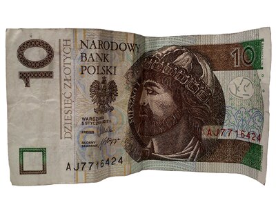 Means of payment euro banknotes pay