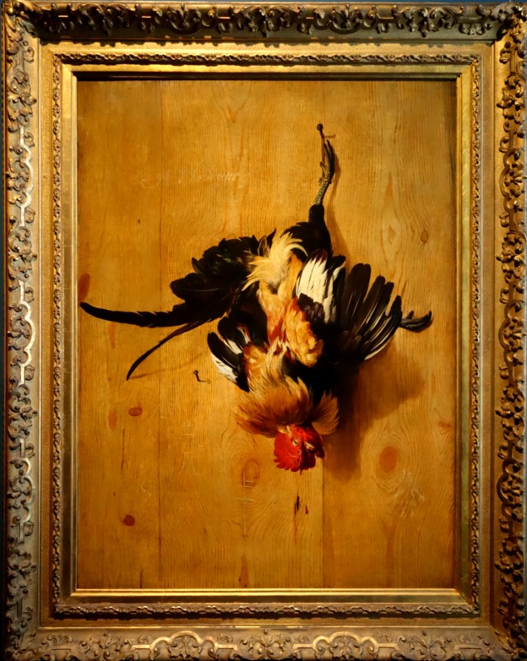 Melchior d'Hondecoeter, Dead Rooster
