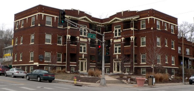 Melrose Apartments (Omaha) from SE 2 photo