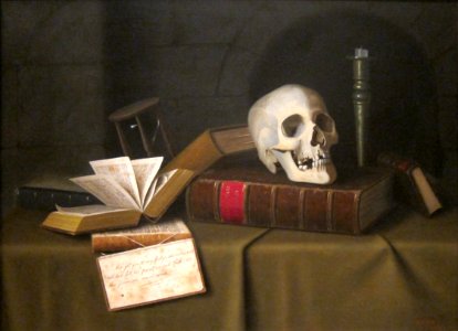 Memento Mori 'To This Favour' by William Michael Harnett, c. 1879