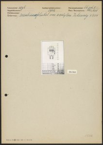 Membraanafsluiter voor acetyleen (tekening 5855), Bestanddeelnr 256-3612