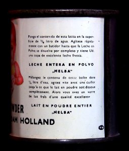 Melba milkpoder sample can, foto2