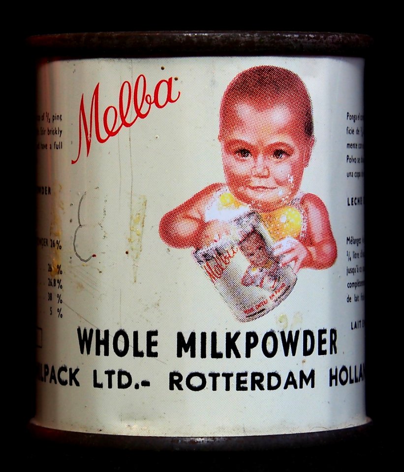 Melba milkpoder sample can, foto1