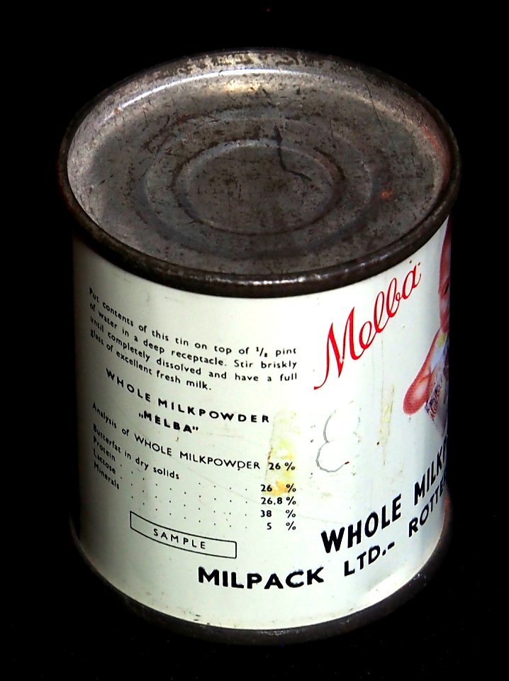 Melba milkpoder sample can, foto7
