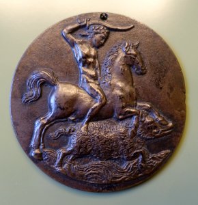 Meleager, after a relief on the Arch of Constantine, bronze - Bode-Museum- DSC02457