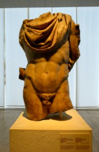 Meleager torso, Roman adaptation of 4th century BC original attributed to Skopas, Smyrna, marble - Cinquantenaire Museum - Brussels, Belgium - DSC08996
